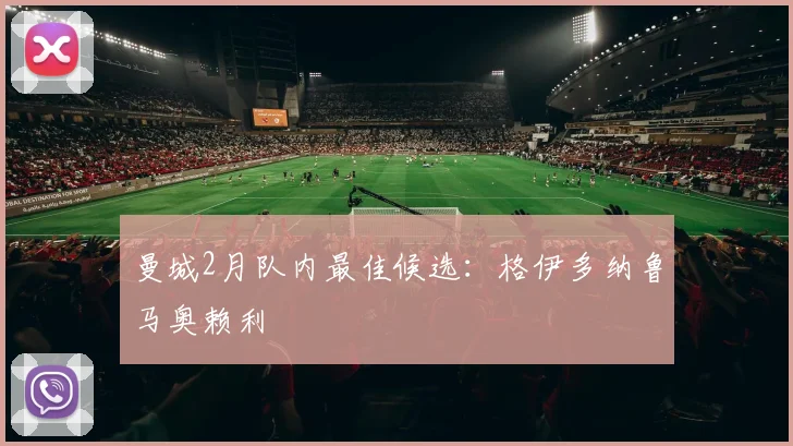曼城2月队内最佳候选：格伊多纳鲁马奥赖利